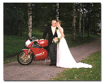 Riikka&Niko&Ducati